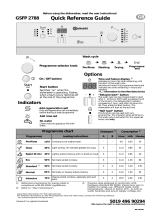 Bauknecht GSFP 2788 WS Program Chart