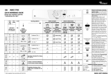 Whirlpool AWZ 2792 Program Chart