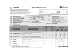 Bauknecht GSF 7294 TW-AV Program Chart