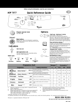 Whirlpool ADP 7977 WHM Program Chart