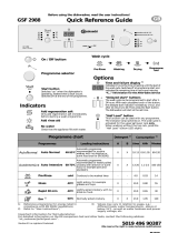 Bauknecht GSF 2988 SG Program Chart