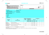 Bauknecht GSI 4743/1 IN Program Chart