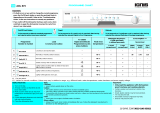 Ignis ADL 873/2 WH Program Chart