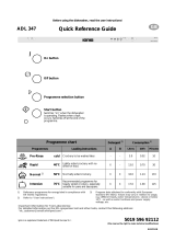 Ignis ADL 347/2 Program Chart