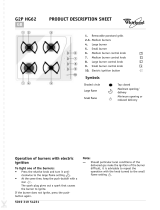 Whirlpool G2P HG62/SS Program Chart