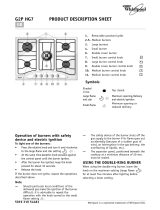 Whirlpool G2P HG7SR/SS Program Chart