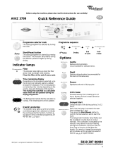 Whirlpool AWZ 3799 Program Chart