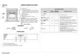 Whirlpool AKZ 442 WH Program Chart