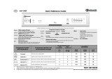 Bauknecht GSF 5454 TW-BR Program Chart