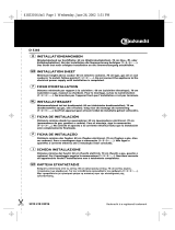 Bauknecht D 5260 WS Program Chart