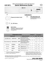 Bauknecht GSF 8971 WS Program Chart