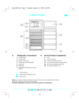 Whirlpool ART 947/G Program Chart