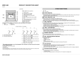 Bauknecht EMZ 5460 WS Program Chart