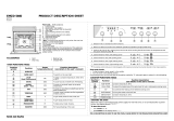 Bauknecht EMZ 5460/01 WS Program Chart