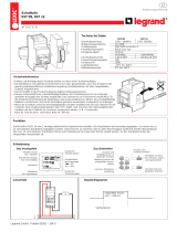 Legrand LEXIC 037 09 User manual