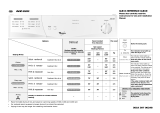 Whirlpool AWZ 6502 Program Chart