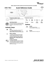 Whirlpool AWZ 7813 Program Chart