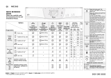 Whirlpool AWZ 865 Program Chart