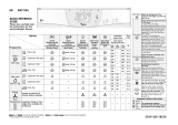 Whirlpool AWZ 865 Program Chart