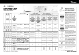 Whirlpool AWZ 8993 Program Chart