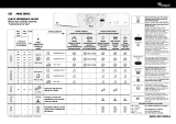 Whirlpool AWZ 8992 Program Chart