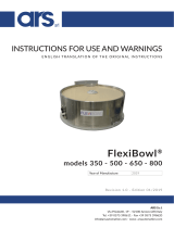 ARS Automation FlexiBowl 350 Instructions For Use Manual