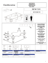 CONFORAMA NEW SIX Assembly Instructions