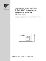 YASKAWA SI-232/JC Technical Manual