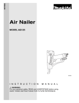 Makita AG125 User manual