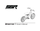 SSR Motorsports Sprinter 12 Owner's manual