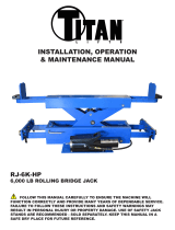 Titan Lifts RJ-6K-HP Installation, Operation & Maintenance Manual