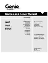 Genie S-80X Service and Repair Manual