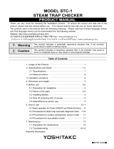 Yoshitake STC-1 User manual