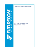Futurecom VRX1000 Installation And Programming Manual