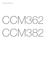 Bowers & Wilkins CCM382 User manual