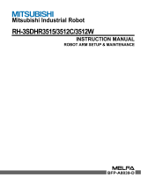 Mitsubishi MELFA RH-3SDHR3515 User manual