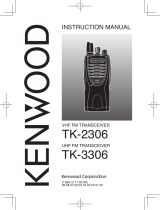 Kenwood TK-3307 User manual
