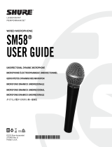 Shure SM58 User manual