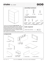 CB2 SHAKE TALL CHEST Assembly Manual