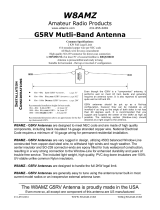 W8AMZ G5RV User manual