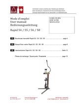 ELVA Rapid 54 User manual