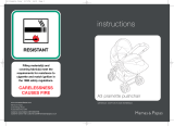 Mamas & Papas A3 pramette pusgchair Instructions For Use Manual