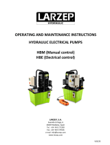 Larzep HBE3361 Operating And Maintenance Instructions Manual