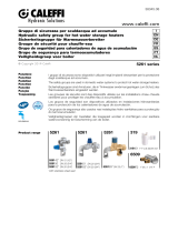 Caleffi 6509 Series User manual