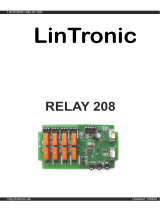 LinTronic RELAY 208 User manual