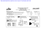 Leviton Decora Standard 5226 Installation guide