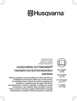 Husqvarna 315, 320 User manual