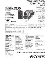 Sony DCR-PC115 User manual