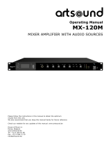Artsound MX-120M Operating instructions