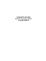 Kharma Exq-MP1000-R User manual